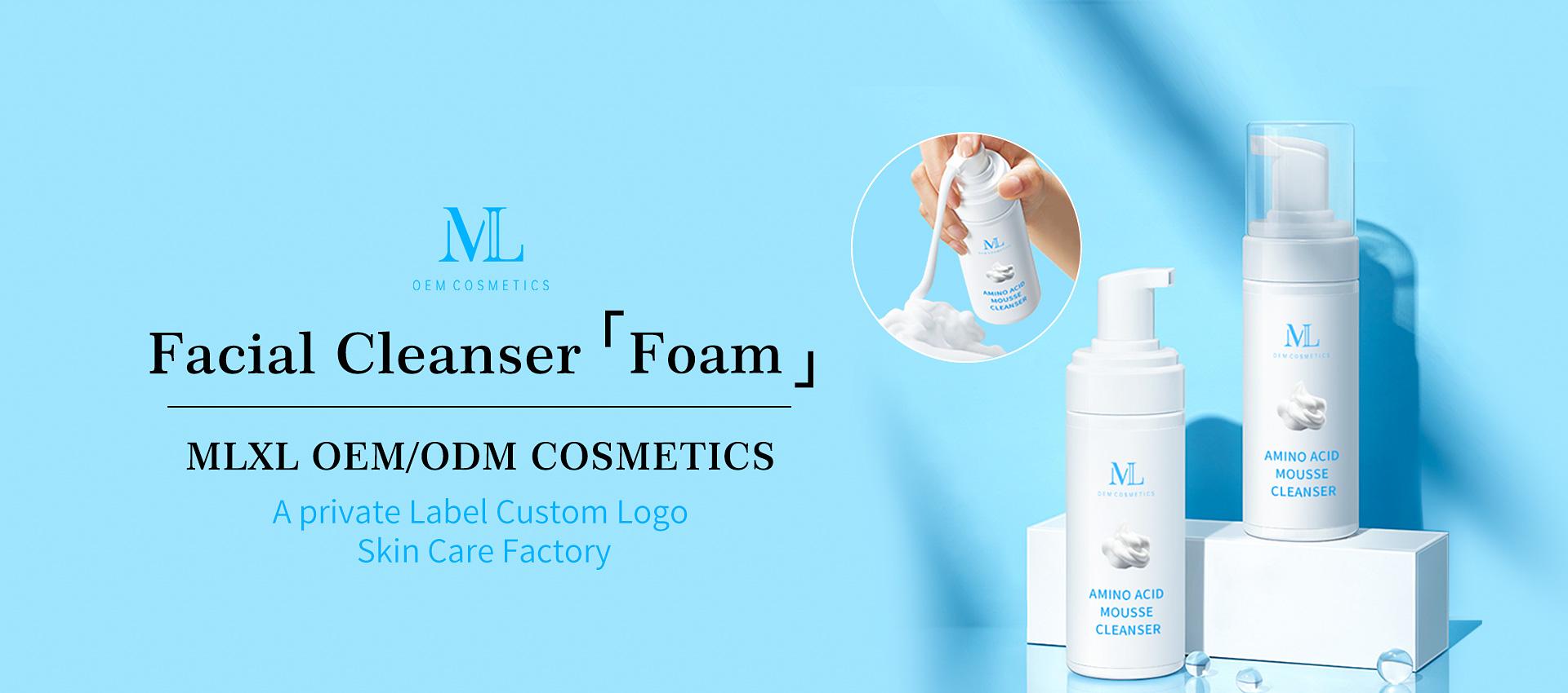 Foam Facial Cleanser-MLXL OEM COSMETICS