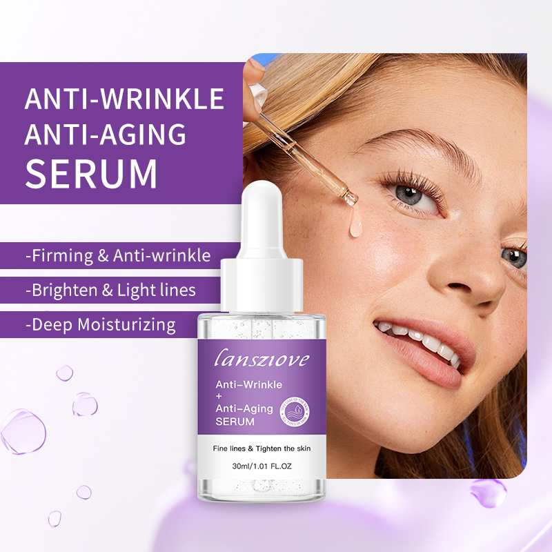 Custom Logo Reduces Fine Lines Antiaging Anti Wrinkle Anti Aging Bakuchiol Serum