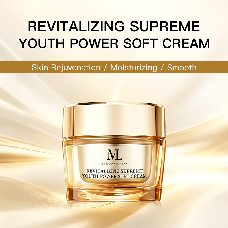 Private Label Revitalizing Supreme Youth Power Soft Face Cream OEM Custom Development Production Support MLXL OEM COSMETIC
